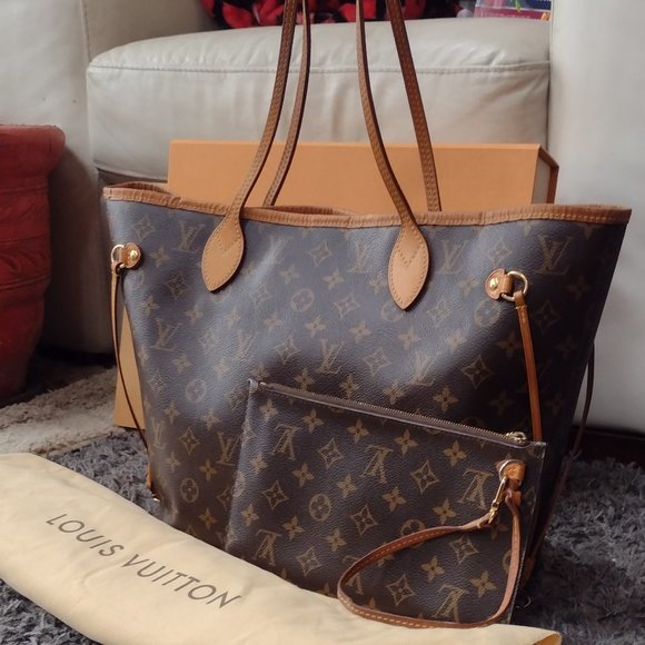 LOUIS VUITTON Neverfull MM Tahitienne Damier Azur Shoulder Bag Pink, Brown  Louis Vuitton Monogram Drouot Crossbody Bag